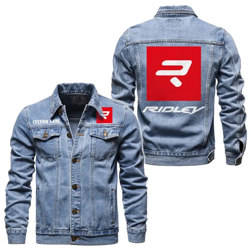 ridley jeansjacke fr auto fans vintage stil mit wunschname personalisierbar car1901132249 hellblau dvlv3