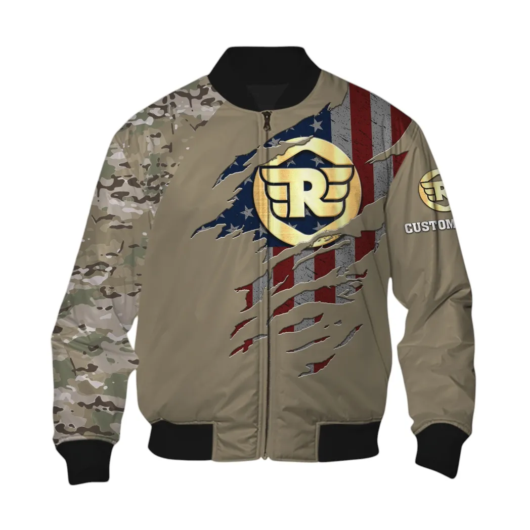 Royal Enfield Bomberjacke für Sportwagen-Fans, All Over Print Geschenk für Auto-Enthusiasten Royal Enfield Fans CAR46021725092-6
