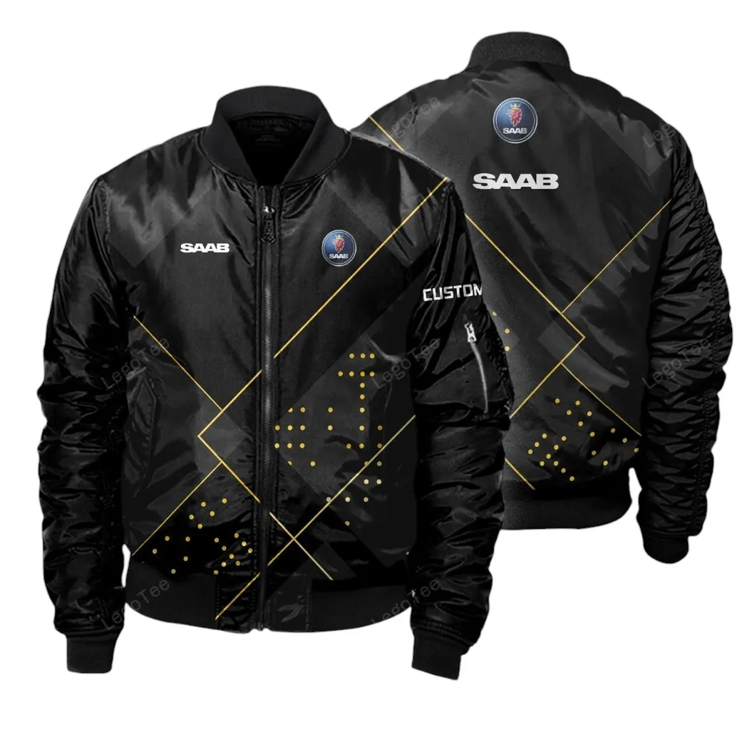 saab bomberjacke fr sportwagen fans all over print geschenk fr auto enthusiasten saab lovers gift fot him husband boyfriend car11403032565