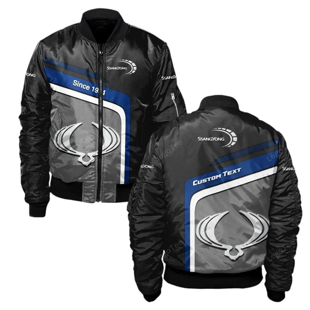 ssangyong motor bomberjacke fr sportwagen fans all over print geschenk fr auto enthusiasten ssangyong motor fans car11103032570 tssjk