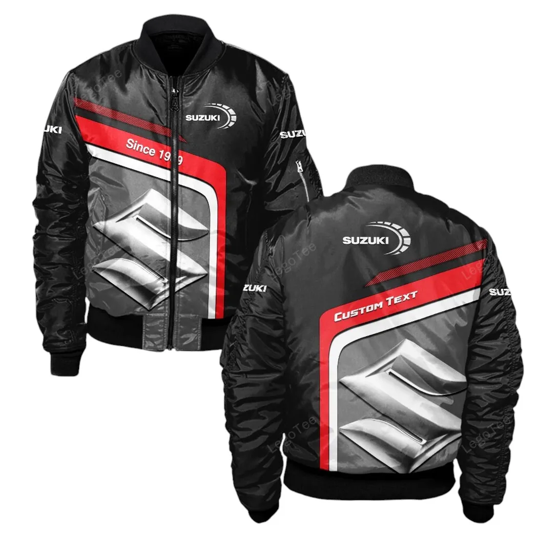Suzuki Bomberjacke für Sportwagen-Fans, All Over Print Geschenk für Auto-Enthusiasten Suzuki Fans CAR11103032572