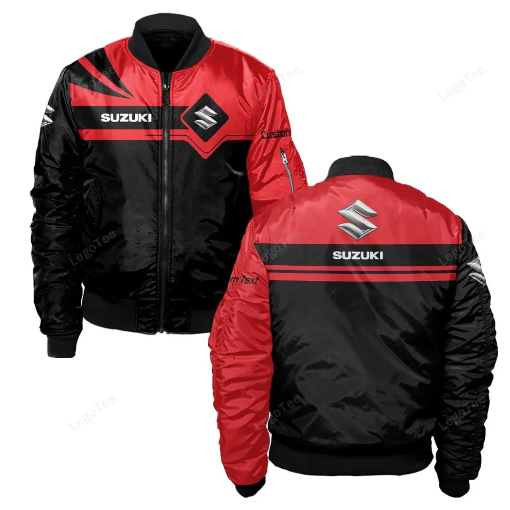 Suzuki Bomberjacke für Sportwagen-Fans, All Over Print Geschenk für Auto-Enthusiasten Suzuki Fans CAR9803032572