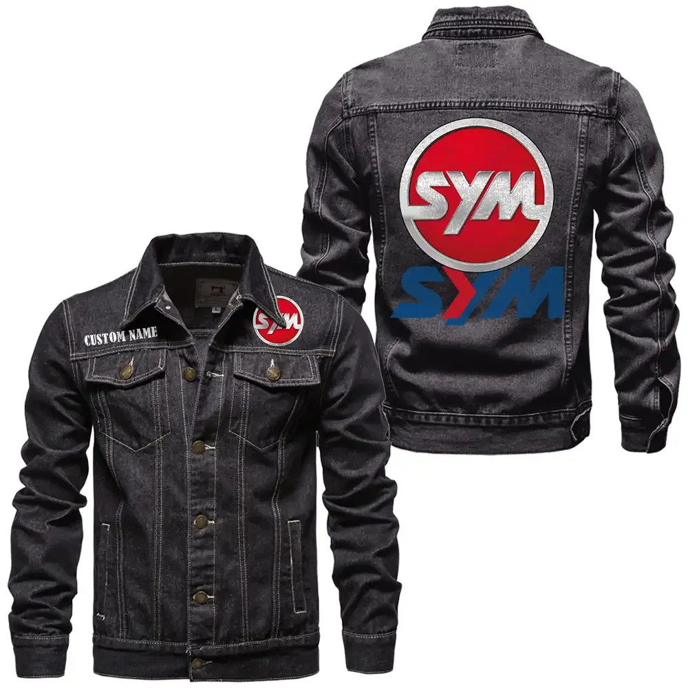 sym motors jeansjacke fr auto fans vintage stil mit wunschname personalisierbar car1901132273 schwarz pjrzb