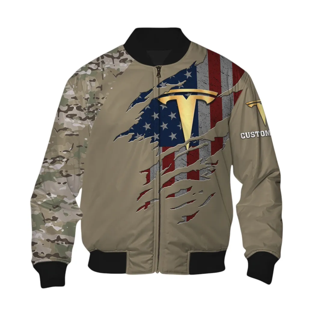 tesla bomberjacke fr sportwagen fans all over print geschenk fr auto enthusiasten tesla fans car46021725100 6 5i5zo