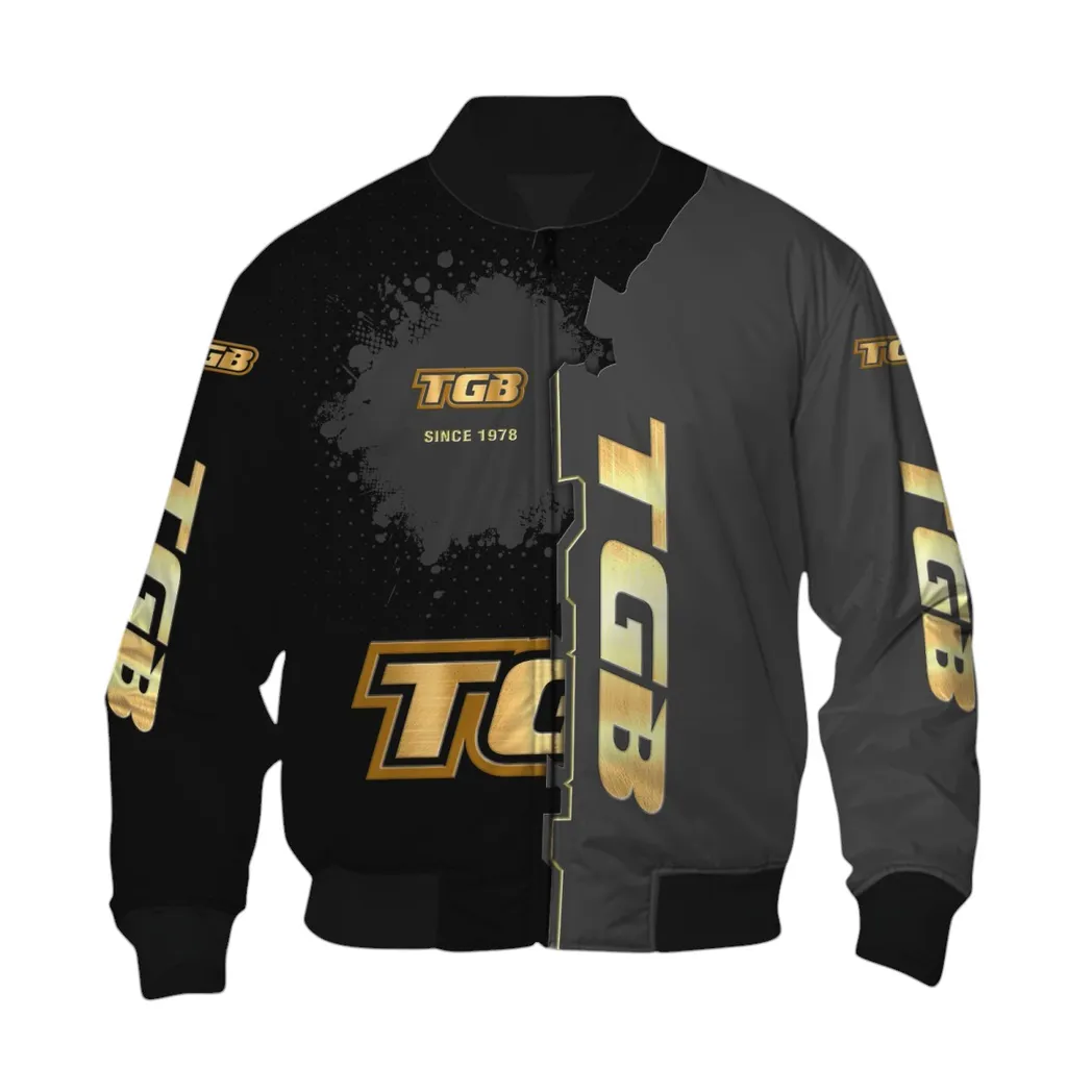 TGB Motorcyles Bomberjacke für Sportwagen-Fans, All Over Print Geschenk für Auto-Enthusiasten TGB Motorcyles Fans CAR44021725087-6