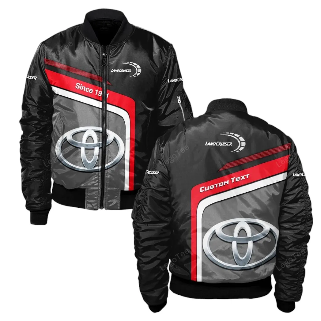 toyota land cruiser bomberjacke fr sportwagen fans all over print geschenk fr auto enthusiasten toyota land cruiser fans car11103032575 nyq4q