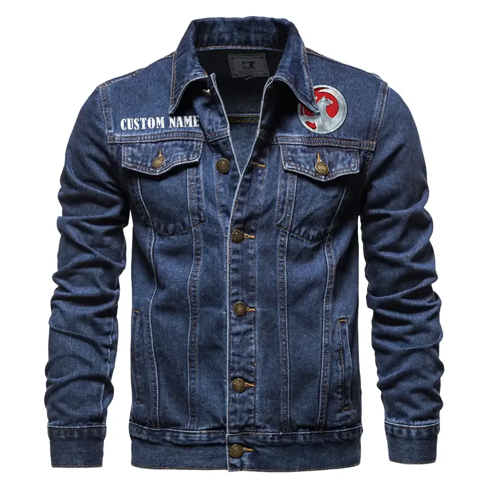 Vauxhall Astra Jeansjacke für Auto-Fans – Vintage-Stil mit Wunschname personalisierbar CAR1901132304 - Dunkelblau