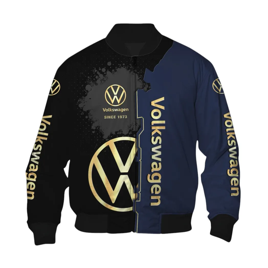 volkswagen bomberjacke fr autoliebhaber army varsity design mit wunschnamen car44021725092 6 sgoo8