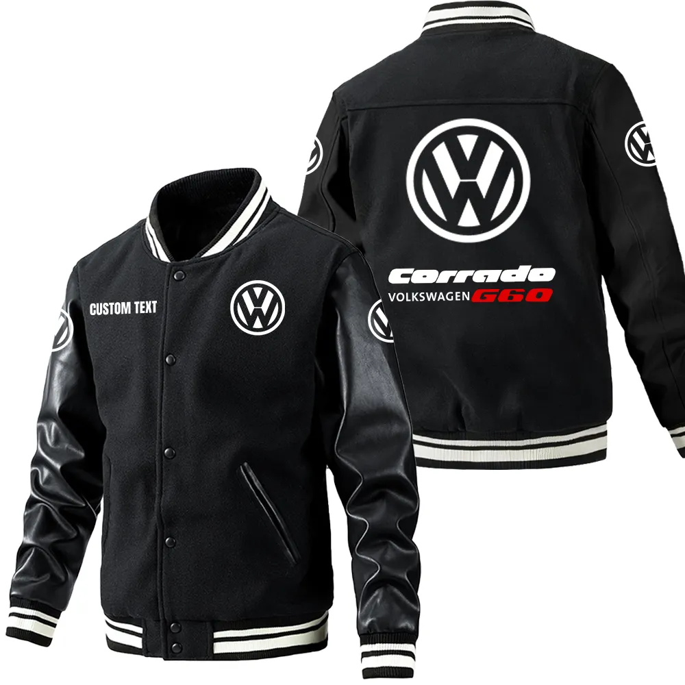 volkswagen corrado g60 leder baseballjacke fr auto fans rmel mit all over print personalisierbar mit wunschname car1801112239 schwarz f4goa