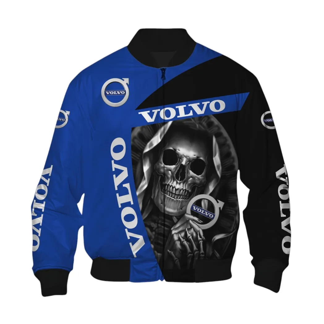 Volvo Bomberjacke für Sportwagen-Fans, All Over Print Geschenk für Auto-Enthusiasten Volvo Fans CAR6702212506