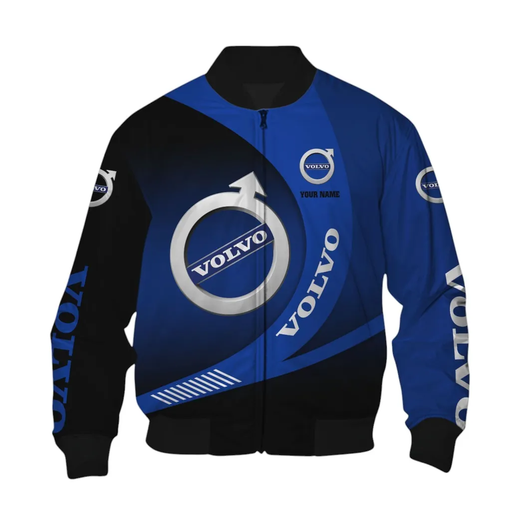 Volvo Bomberjacke für Sportwagen-Fans, All Over Print Geschenk für Auto-Enthusiasten Volvo Fans CAR7402222571