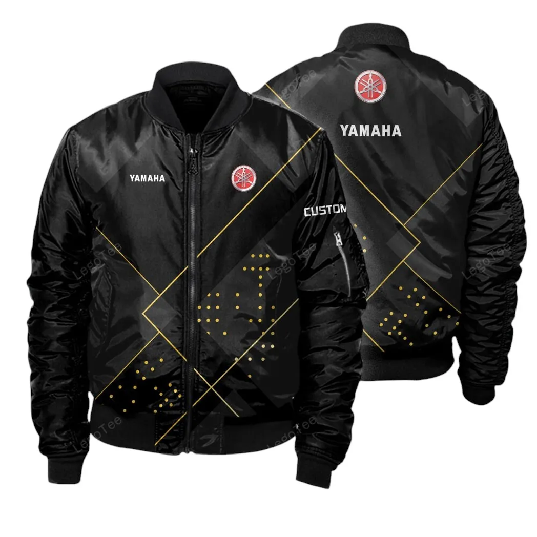 Yamaha Bomberjacke für Sportwagen-Fans, All Over Print Geschenk für Auto-Enthusiasten Yamaha Lovers, Gift Fot Him, Husband, Boyfriend CAR11403032581