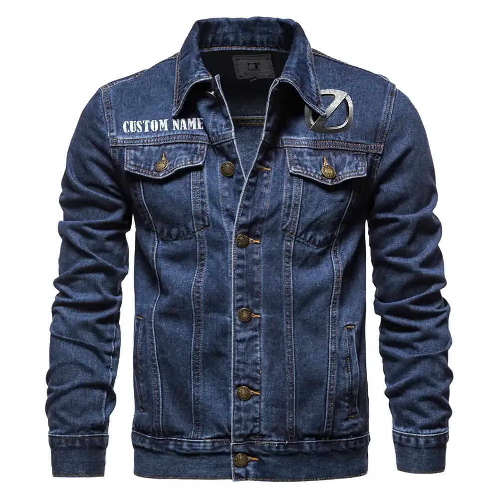 zero motorcycles jeansjacke fr auto fans vintage stil mit wunschname personalisierbar car1901132323 dunkelblau m5kna