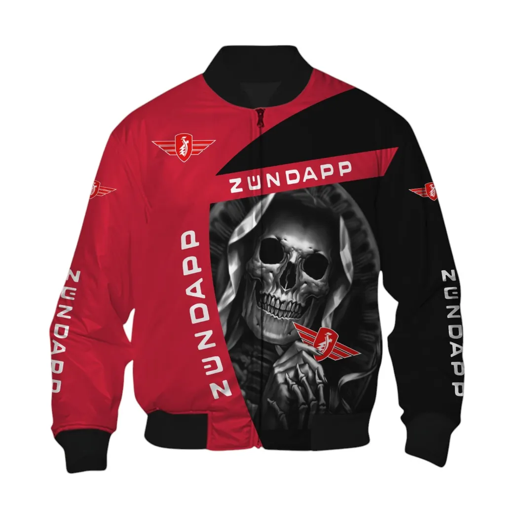 Zundapp Bomberjacke für Sportwagen-Fans, All Over Print Geschenk für Auto-Enthusiasten Zundapp Fans CAR6702212595