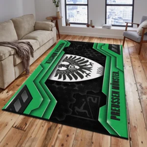 SC Preußen Münster Teppich, Ganzflächig bedruckte Teppich fur SC Preußen Münster fans BDE01082125110