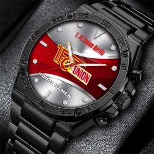 1. FC Union Berlin Armbanduhr, Ganzflächig  bedruckte Armbanduhr fur 1. FC Union Berlin fans BDE100082025108