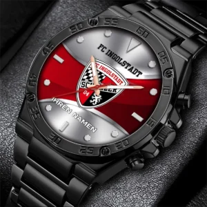 FC Ingolstadt 04 Armbanduhr, Ganzflächig  bedruckte Armbanduhr fur FC Ingolstadt 04 fans BDE100082025147