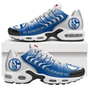 FC Schalke 04 TN Schuhe, Ganzflächig bedruckte TN Schuhe fur FC Schalke 04 fans BDE110081625104 - Weiß