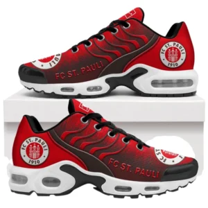 FC St. Pauli TN Schuhe, Ganzflächig bedruckte TN Schuhe fur FC St. Pauli fans BDE198081625110 - Schwarz