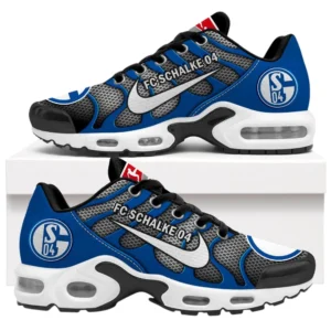 FC Schalke 04 TN Schuhe, Ganzflächig bedruckte TN Schuhe fur FC Schalke 04 fans BDE199081525108 - Schwarz