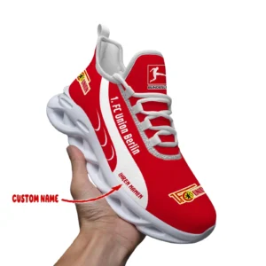 1. FC Union Berlin Max Soul Schuhe, Ganzflächig bedruckte Max Soul Schuhe fur 1. FC Union Berlin fans BDE69082225112 - Weiß