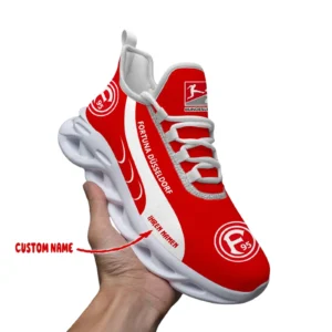 Fortuna Düsseldorf Max Soul Schuhe, Ganzflächig bedruckte Max Soul Schuhe fur Fortuna Düsseldorf fans BDE69082225114 - Weiß