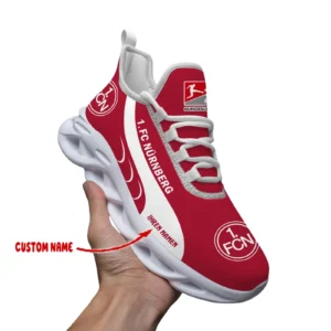 1. FC Nürnberg Max Soul Schuhe, Ganzflächig bedruckte Max Soul Schuhe fur 1. FC Nürnberg fans BDE69082225130 - Weiß