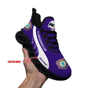 FC Erzgebirge Aue Max Soul Schuhe, Ganzflächig bedruckte Max Soul Schuhe fur FC Erzgebirge Aue fans BDE69082225153 - Schwarz