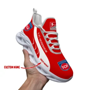 1. FC Heidenheim Max Soul Schuhe, Ganzflächig bedruckte Max Soul Schuhe fur 1. FC Heidenheim fans BDE69082225156 - Weiß